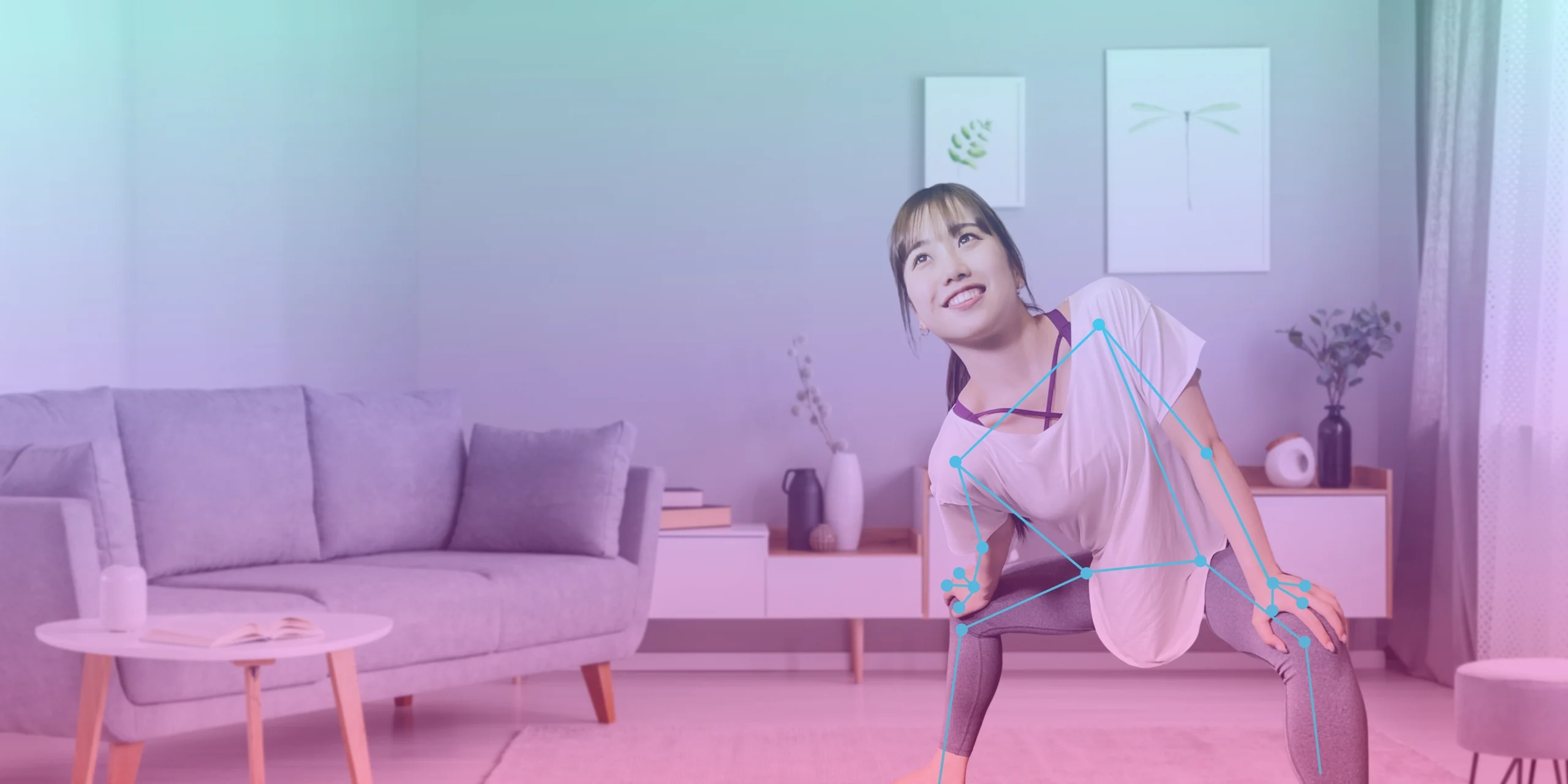 自宅をフィットネス空間に「ODOLL」 AIで骨格検出・多彩なエフェクトで楽しく続けることができるトレーニングアプリ